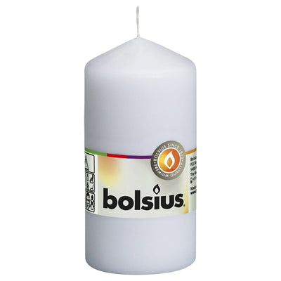 Bolsius Bolsius Stollen Candele 10 pezzi 120x58 mm bianco