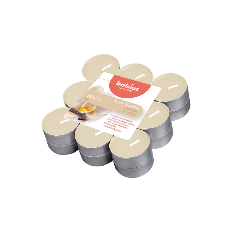 Bolsius Geurthelicht Vero profumi Vanilla 18 pezzi