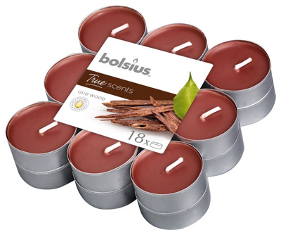 Bolsius True Scents Geurtheights Old Wood 18 pieces
