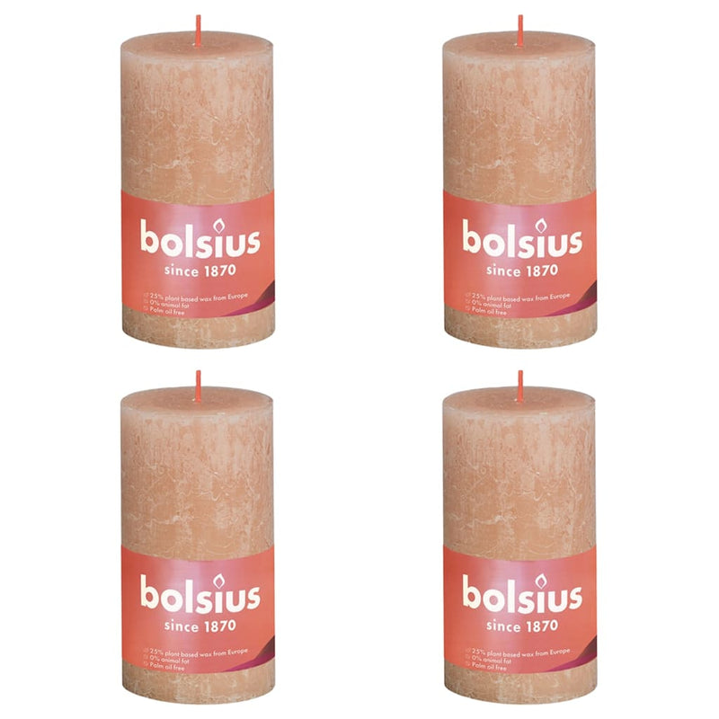 Bolsius Bolsius Stollen Shine 4 St Rustic 130x68 mm Mistpoze