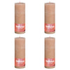 Bolsius Bolsius Stompkaarsen Shine 4 st rustiek 190x68 mm mistroze