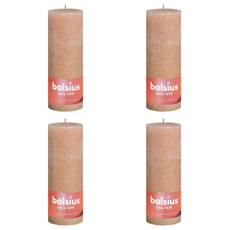 Bolsius Bolsius Stollen Shine 4 St Rustiek 190x68 mm Scopphi