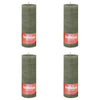 Bolsius Bolsius Stollen Shine 4 St Rustic 190x68 mm de color oliva fresca
