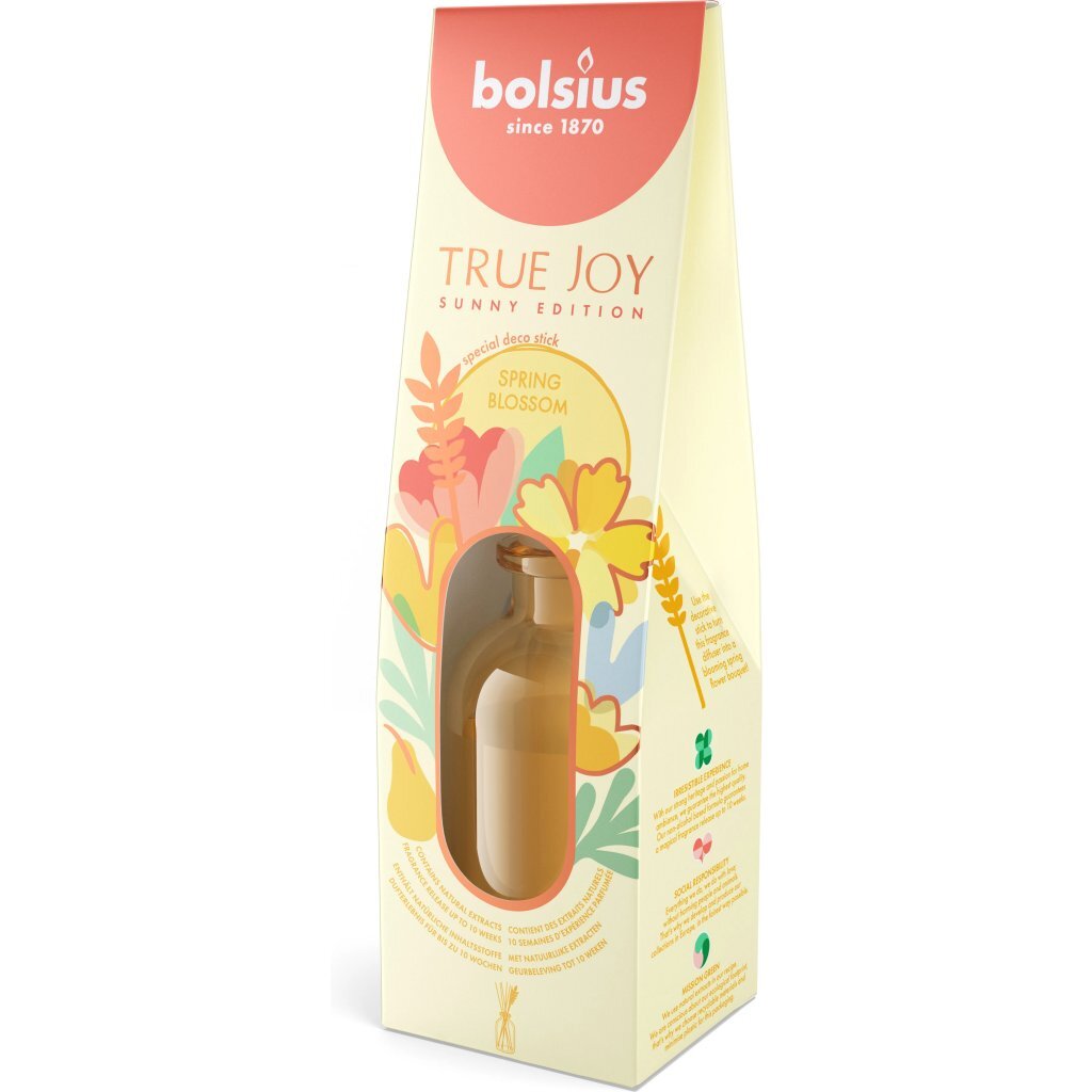 Bolsius geurverspreider true joy spring blossom 80ml