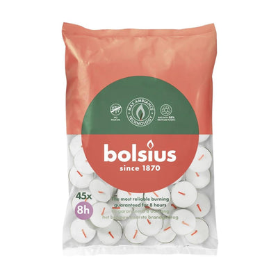 Bolsius Tealight Bag di 8 ore 45