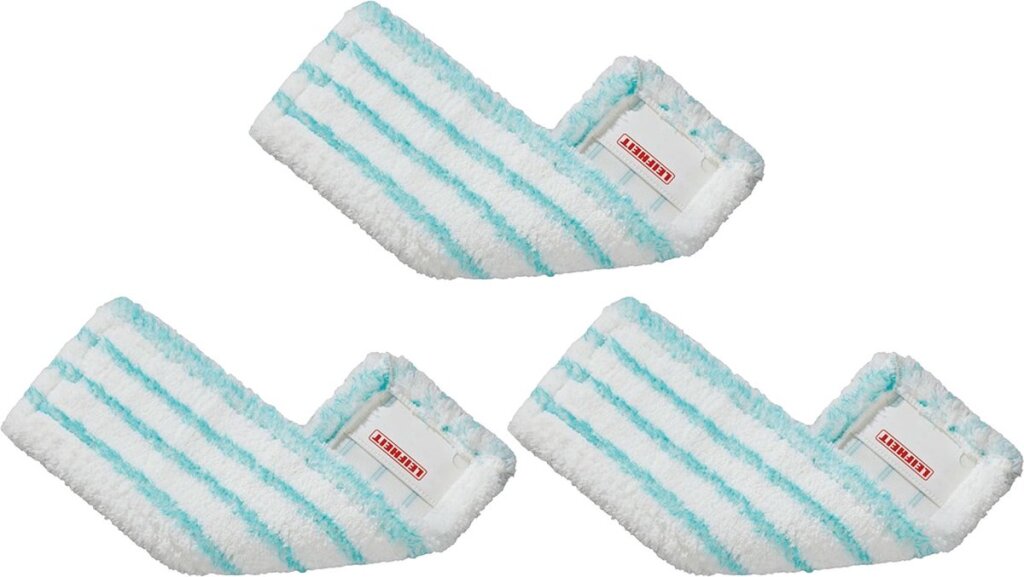 Coprispazzola per pavimenti Leifheit Profi XL 42 cm piegato Micro Duo, set da 3