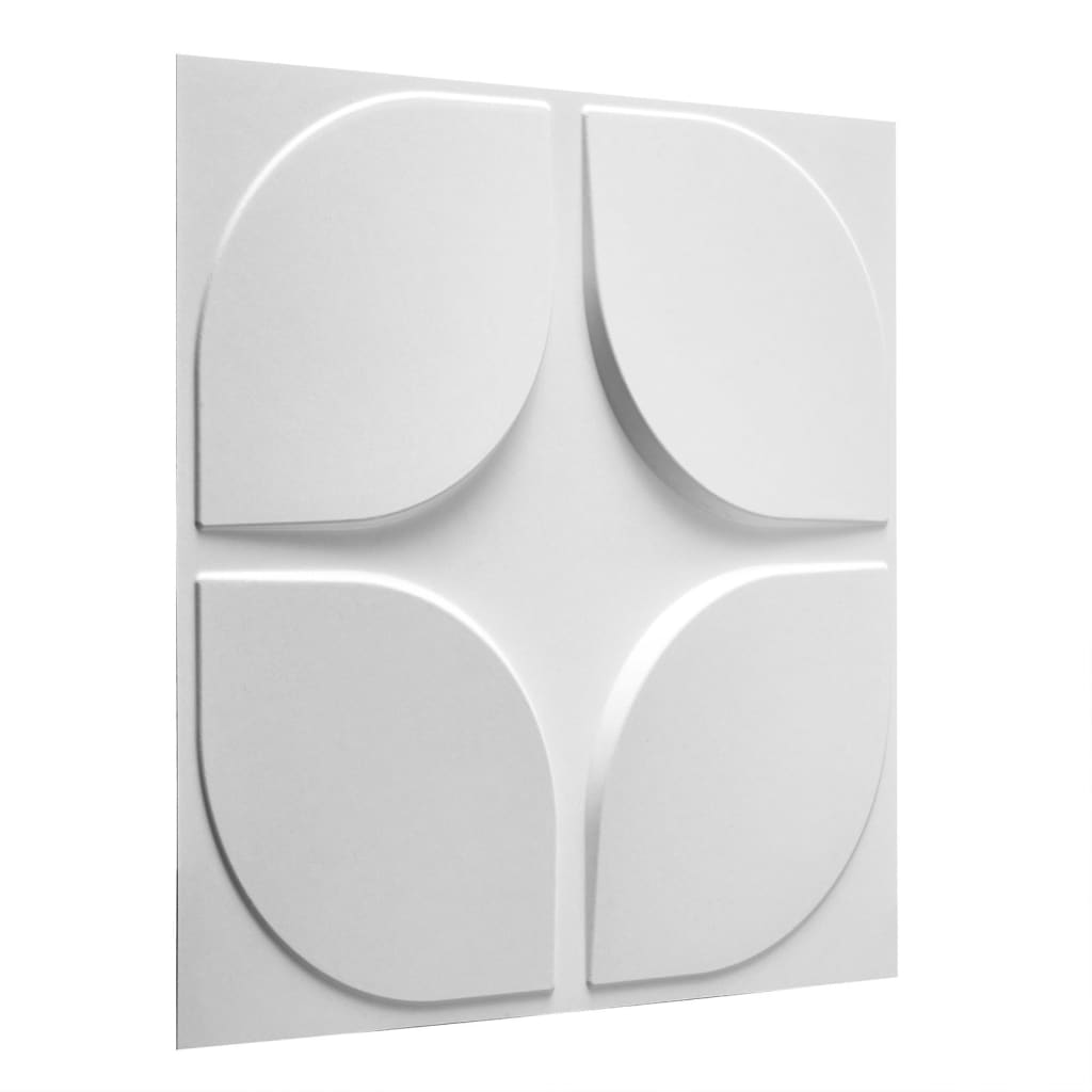 WALLART WALLART Pannelli a parete 3D spazzano 12 pezzi GA-WA10