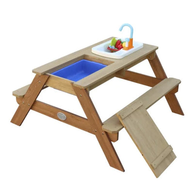 Axi Axi Sands Waterpicknickt Tavolo Emily con gioco da gioco marrone