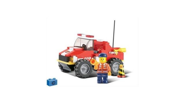 Sluban Fire Alarm M38-B0217 Brandersjeep 118 pezzi
