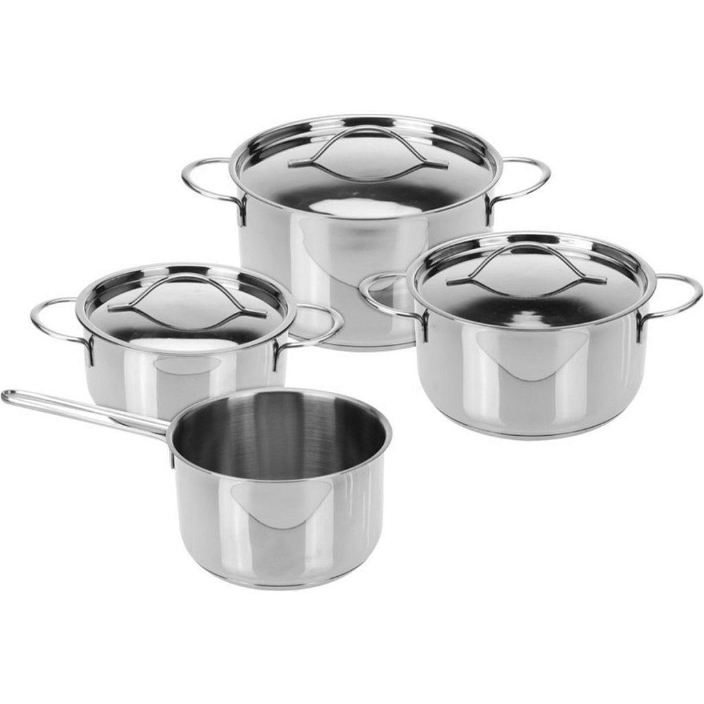 Excelente Housware Housware Set de sartén de cocina de 7 partes de 7 mm de acero inoxidable