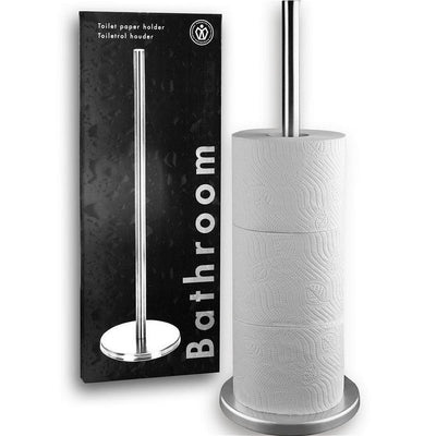 Soluzioni per il bagno Porta del rotolo di toilette in piedi in acciaio inossidabile