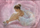 Scatola di gioielli glitterata con musica. Ballerina