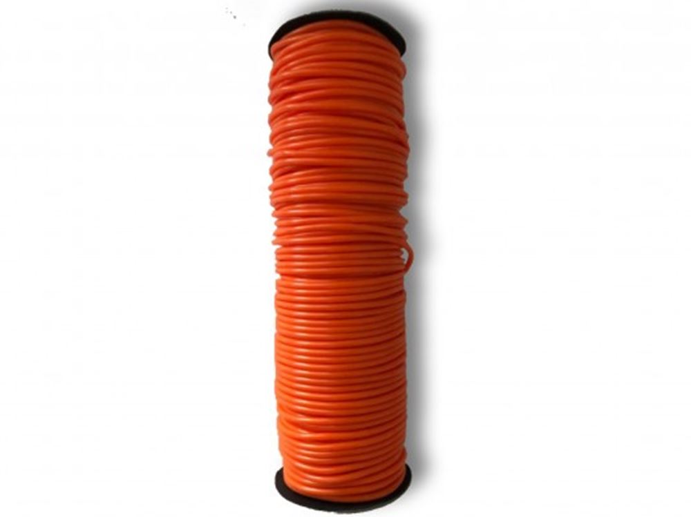 Rotolo di corda per saltare 4 mm, arancione. 100 metri