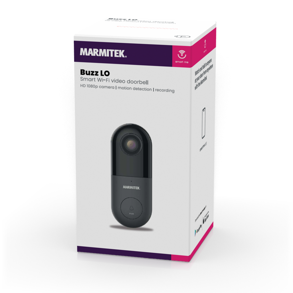 Marmitek Marmitek WiFi Video Fiorbell 1080p