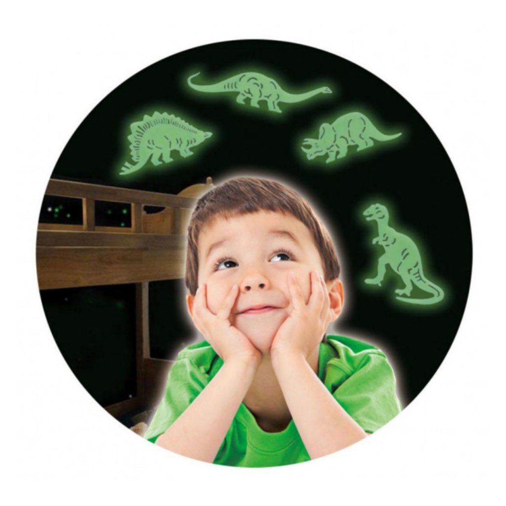 TOI-TOYS MUNDO DE DINOSAUROS GLOW EN LOS DINOS DARK