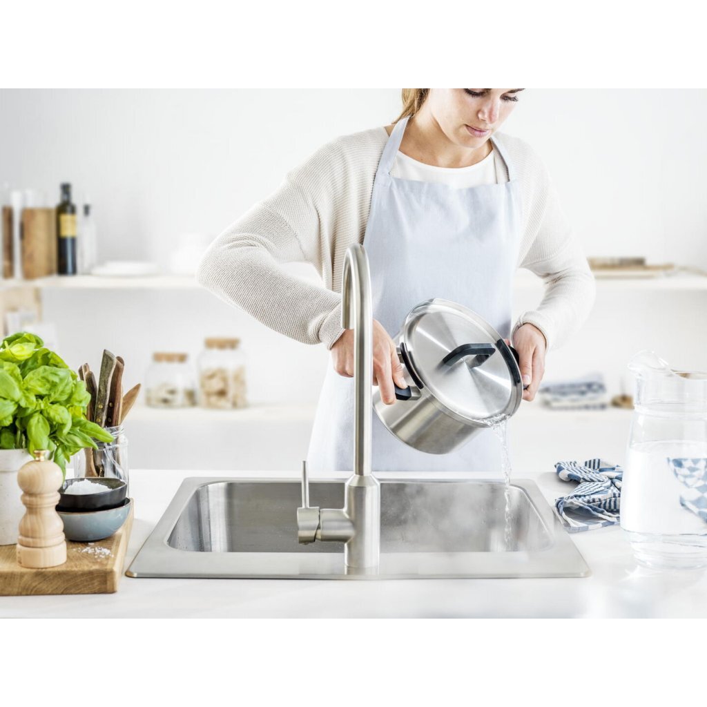 BK BK Flow Flow Cool Pan set in acciaio inossidabile a 4 pezzi