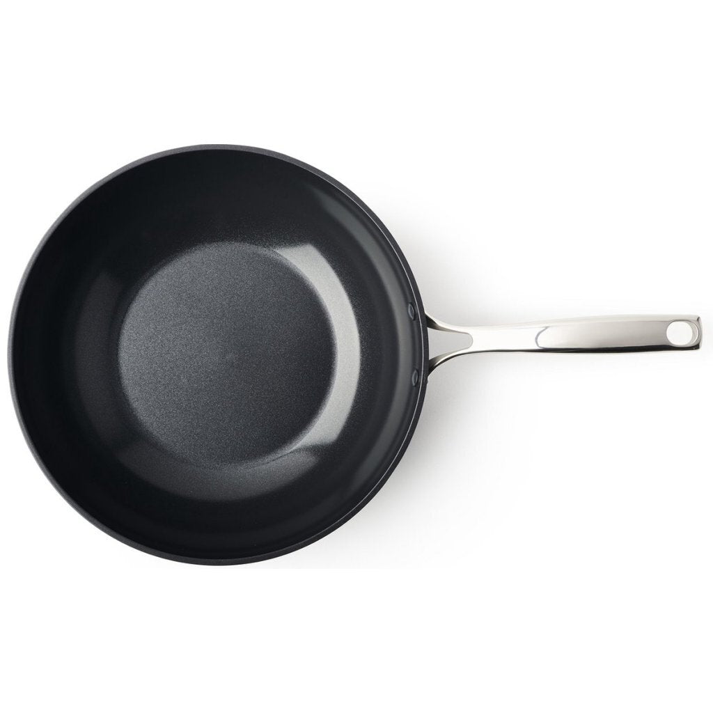 BK Superior Ceramic Wokpan 30 cm Negro