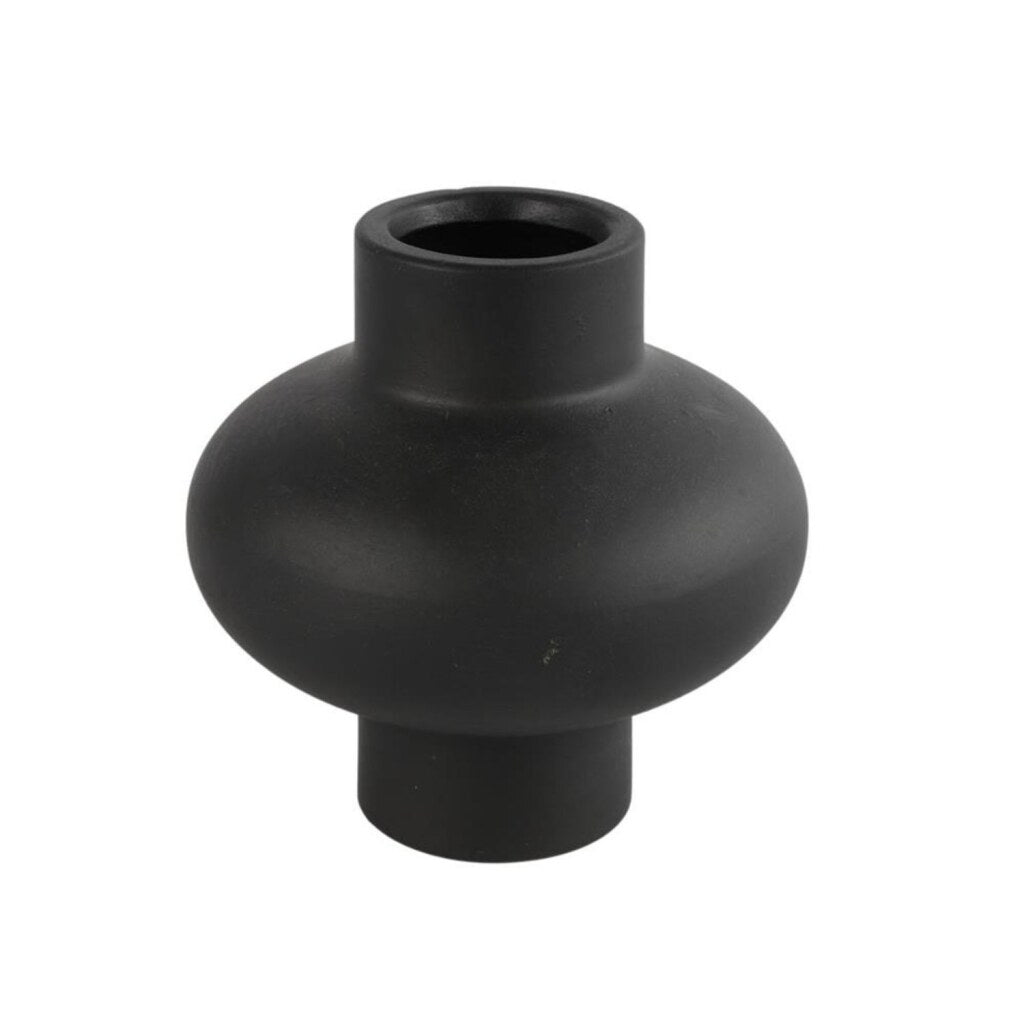 VASCELLANO VASE ABIGAIL nero 12 cm