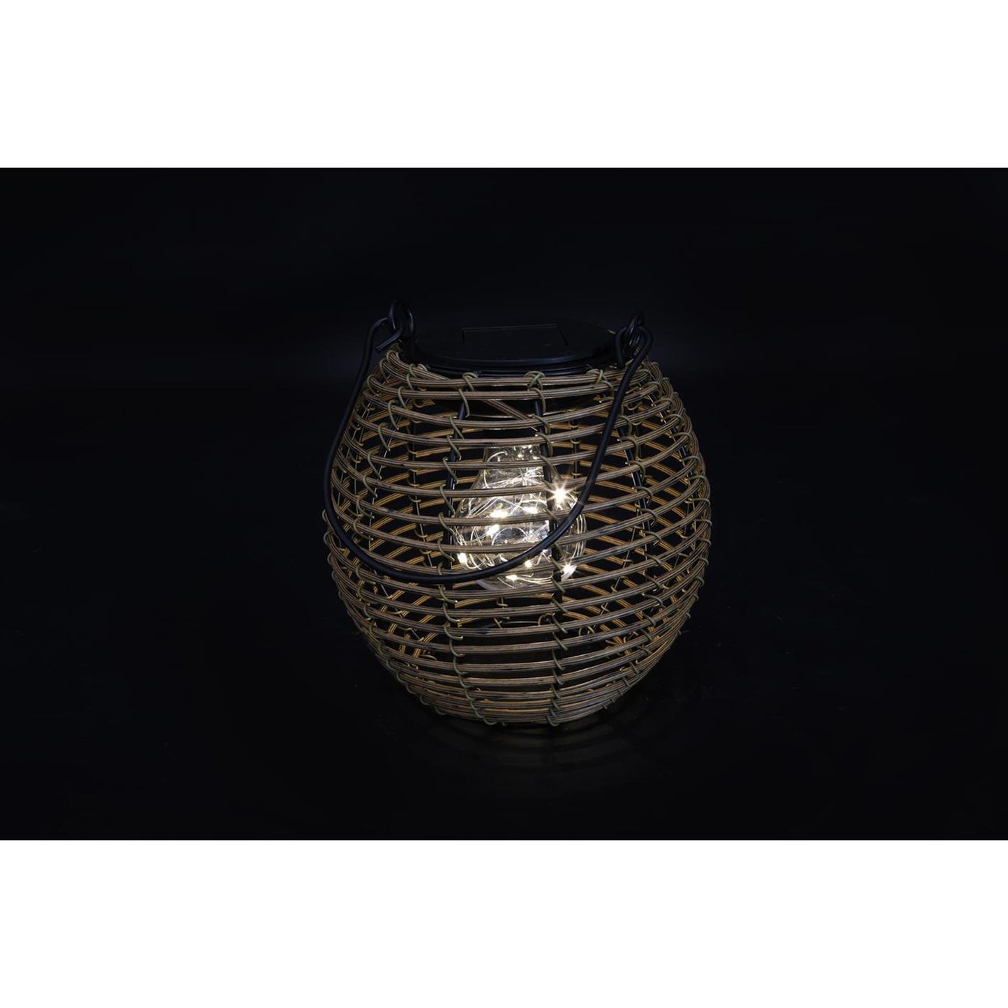 Lampada a sospensione Countryfield solare led eliya naturale h15cm