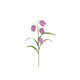 Fiore artificiale Countryfield fritillaria m viola h57cm