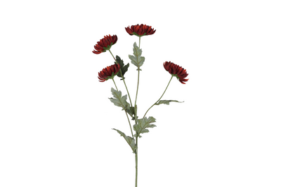 Countryfield rama artificial crisantemo marrón 20xh83,8cm