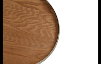 Vassoio Countryfield crema metallo ø35cm