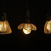 Countryfield led hanglamp bruin h16cm