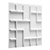 Wallart wallart 12 st paneles de pared 3d ga-wa16 tetris