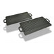 Vidaxl Grill Plate Cast Iron Double -cimile 38x23 cm 2 m