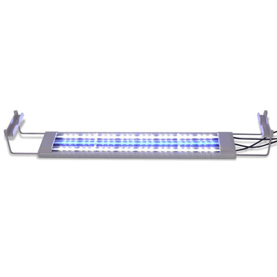 LED de lámpara de acuario de Vidaxl IP67 50-60 cm de aluminio