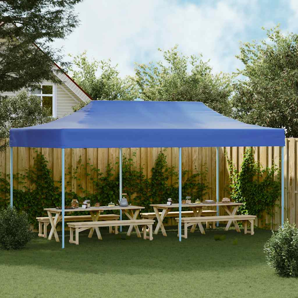 Pop-up di tenda pieghevole Vidaxl 3x6 m blu
