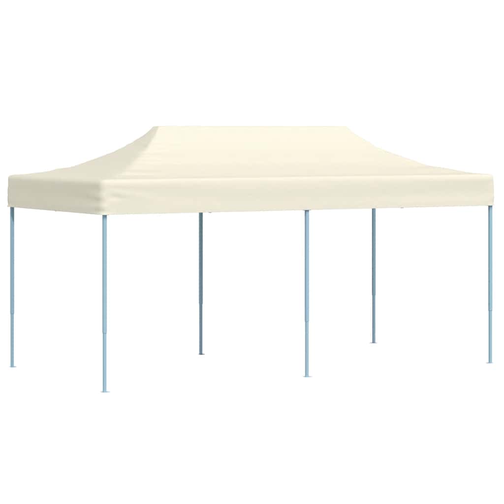 Vidaxl pieghevole pop-up Tenda pop-up 3x6 m crema bianca
