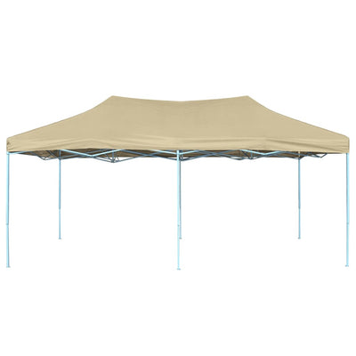 Vidaxl pieghevole pop-up Tenda pop-up 3x6 m crema bianca