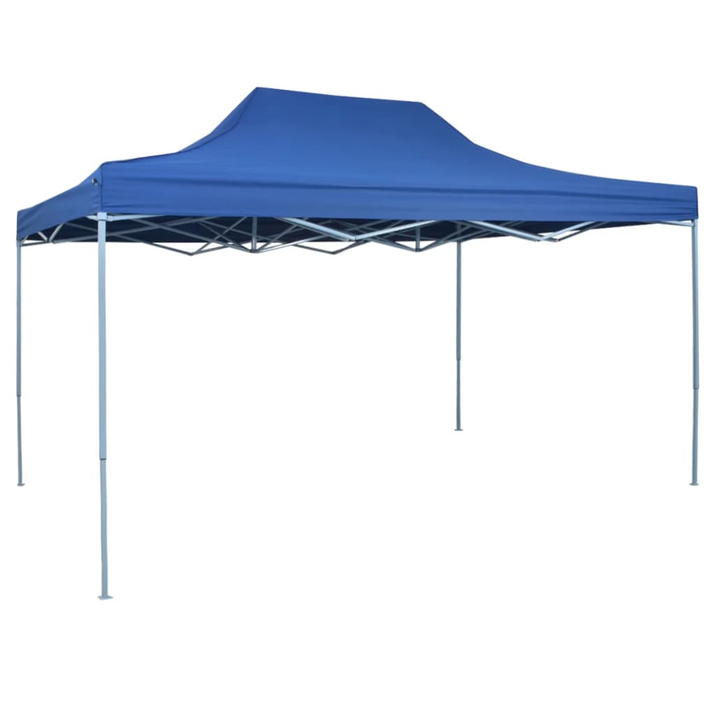 Pop-up della tenda pieghevole Vidaxl 3x4,5 m blu