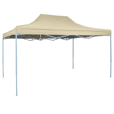 Pop-up pop-up della tenda pieghevole Vidaxl 3x4,5 m Bianco