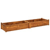 Vidaxl Planning Box recaudado 200x50x25 cm Acaciahout