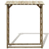 Almacenamiento de leña de Vidaxl 150x44x176 cm Pine impregnado