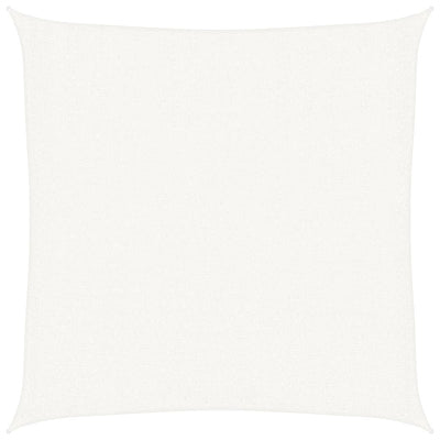 Vidaxl Sun Shade HDPE Square 3.6x3,6 m bianco