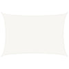 Vidaxl Sun Shade HDPE Rectangle 4x6 m Bianco
