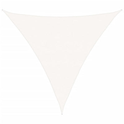 Vidaxl Sun Shade HDPE Triangle 5x5x5 m bianco
