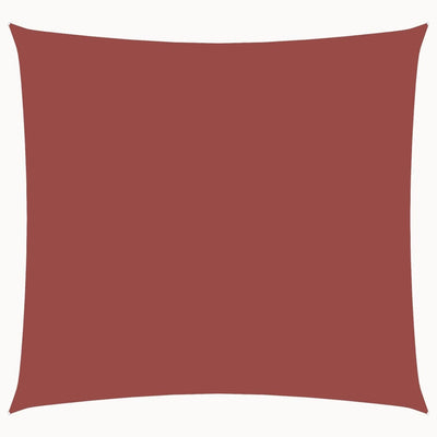 Vidaxl Sun Shade Square 2x2 M in tessuto Oxford Terracotta colorato
