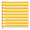 VidaXL Balkonscherm HDPE 75x600 cm geel en wit