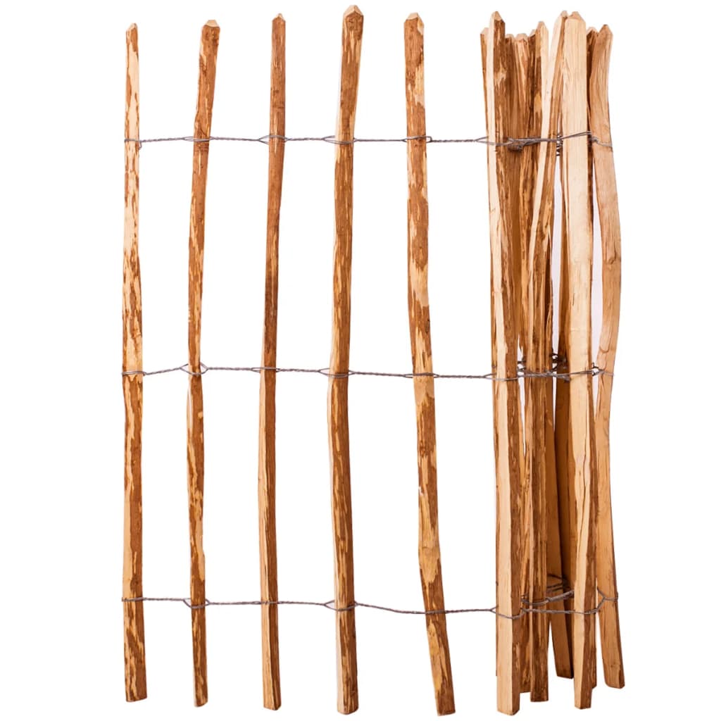 Vidaxl cerca 120x250 cm Hazel Wood