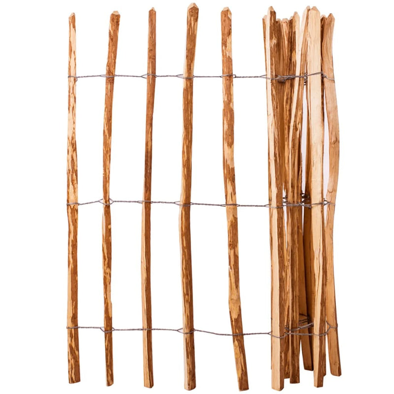 Vidaxl cerca 120x250 cm Hazel Wood