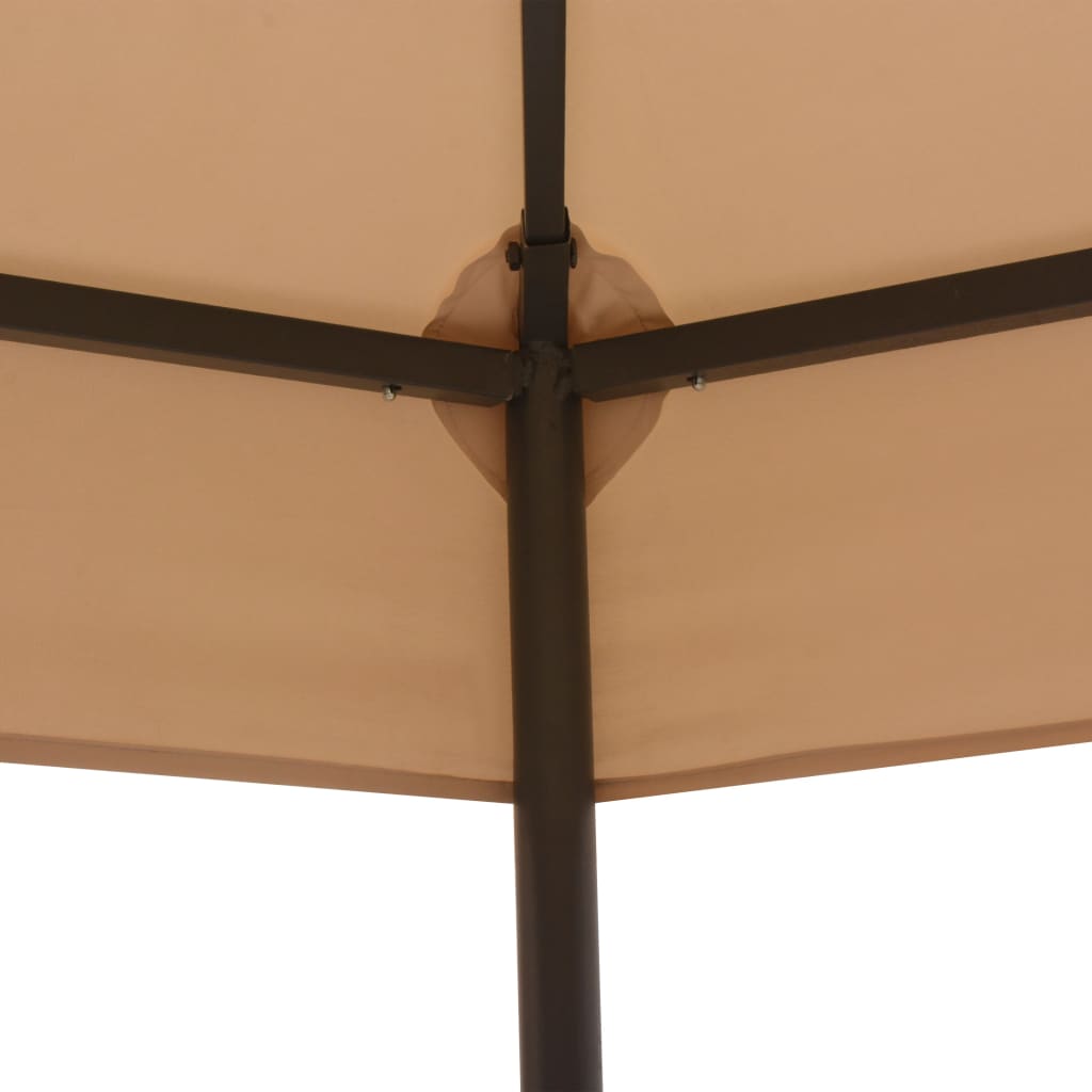 Vidaxl Garden Pracor 323x265 cm beige esagonale