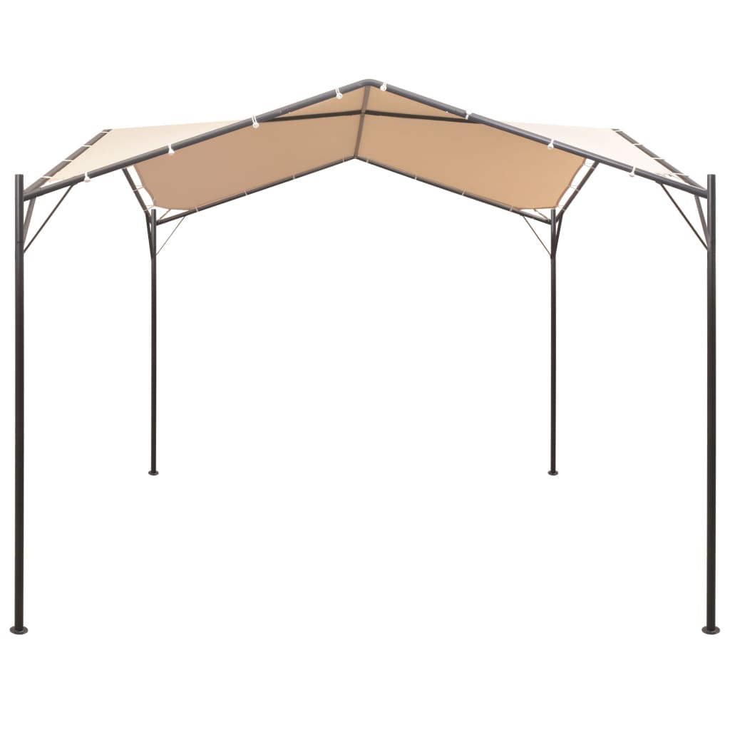 Vidaxl Arbor 4x4 m Beige in acciaio