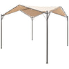 Vidaxl Arbor 3x3 m de acero beige