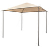 Vidaxl Arbor 3x3 m de acero beige