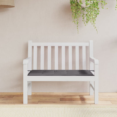 Vidaxl Garden Bench Cushion 120x50x3 CM Oxford Fabric Antracita -Coled