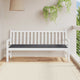 Vidaxl Garden Banch Cushion 180x50x3 cm Tessuto Oxford Antracite -Colorato